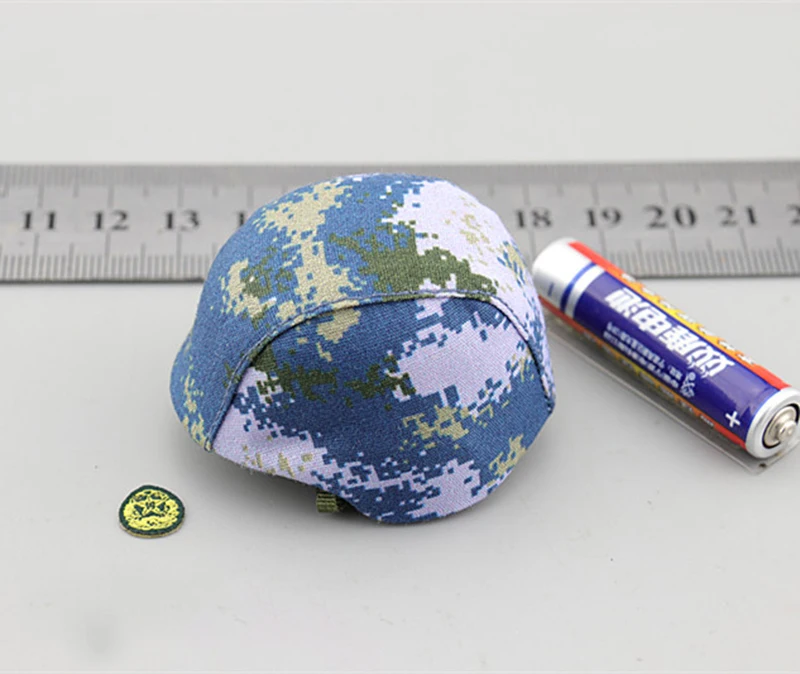 

1/6 DAM78068 PLA NAVY Marine Corps Camouflage Helmet with Medal Models for 12''Figures Accessories DIY