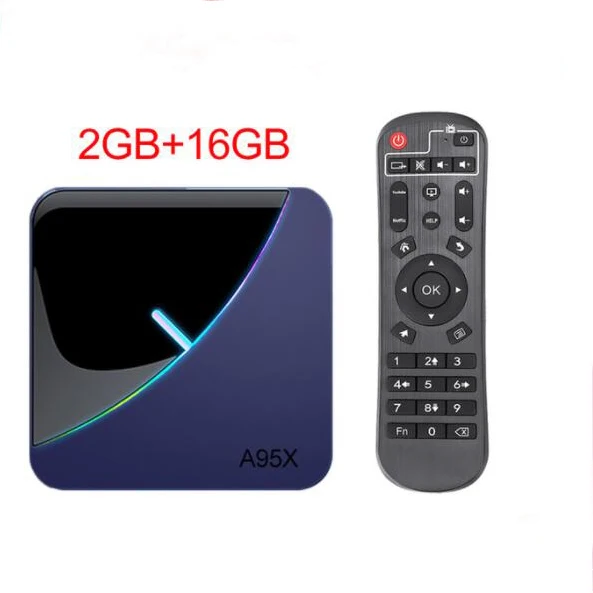 A95X F3 Android 9,0 ТВ приставка RGB светильник последняя Amlogic S905X3 Чип Wifi BT ТВ приставка YouTube 8K Netflix Plex ТВ приставка Смарт ТВ приставка - Цвет: 2G 16G