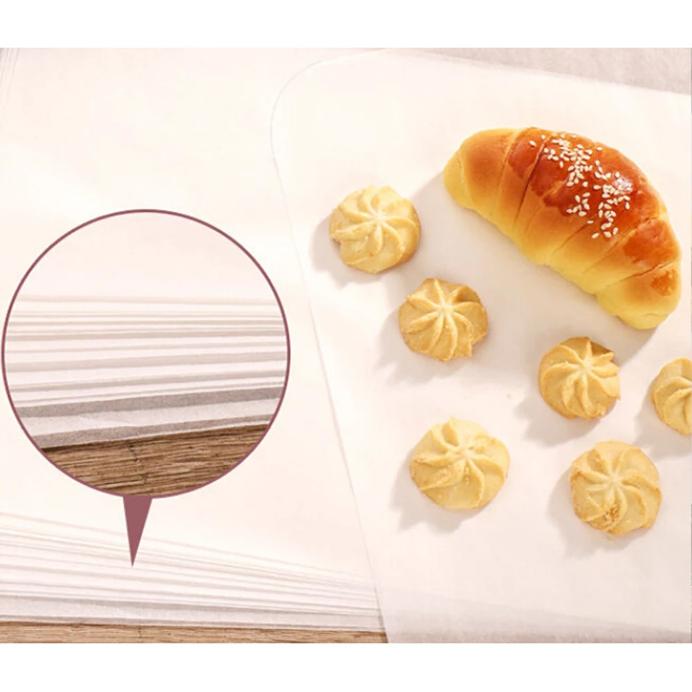 Водонепроницаемая бумага для выпечки 17 8 см аксессуары 100 шт антипригарная