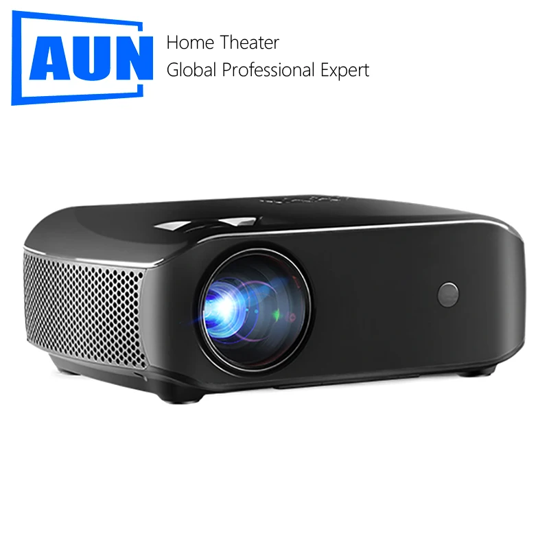 Большая распродажа Аун Мини проектор F10/UP 1280*720P Android 7 1 WIFI светодиодный для HD 1080P 3D