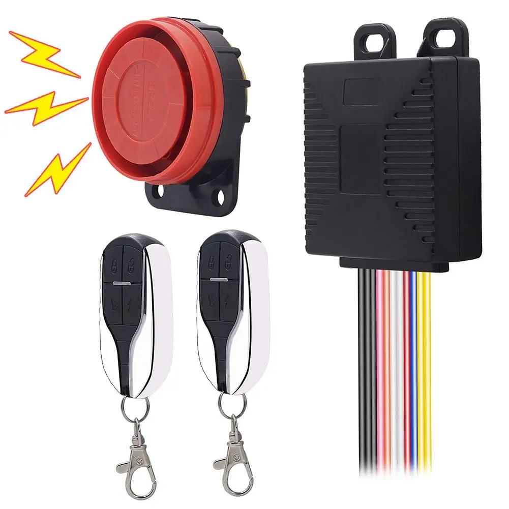 9 15 в Противоугонная сигнализация для мотоцикла запуск двигателя система