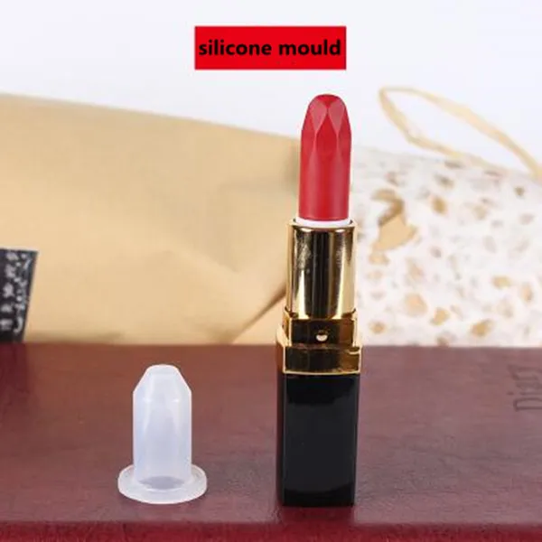 1 Pc silicone mould 11 моделей, силиконовая форма для помады для самостоятельного заполнения одной полости 12,1 мм, силиконовая форма для помады - Цвет: 1 Pc silicone mould