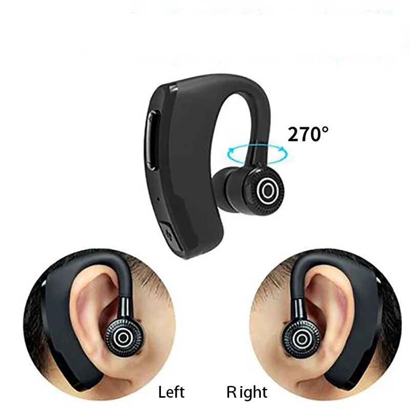 Oaoyeer V9 Bluetooth-compatible Headset Hands-Free Ear-Hook Wireless Call Sports With Microphone A1 | Электроника