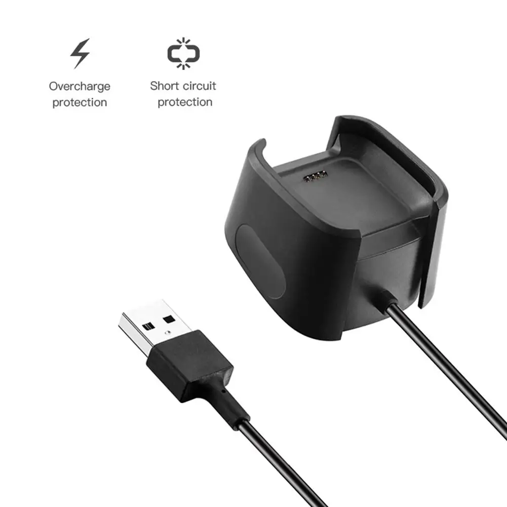 Проводное Зарядное устройство USB 1 м для умных часов Fitbit Versa2 Versa Lite | Электроника