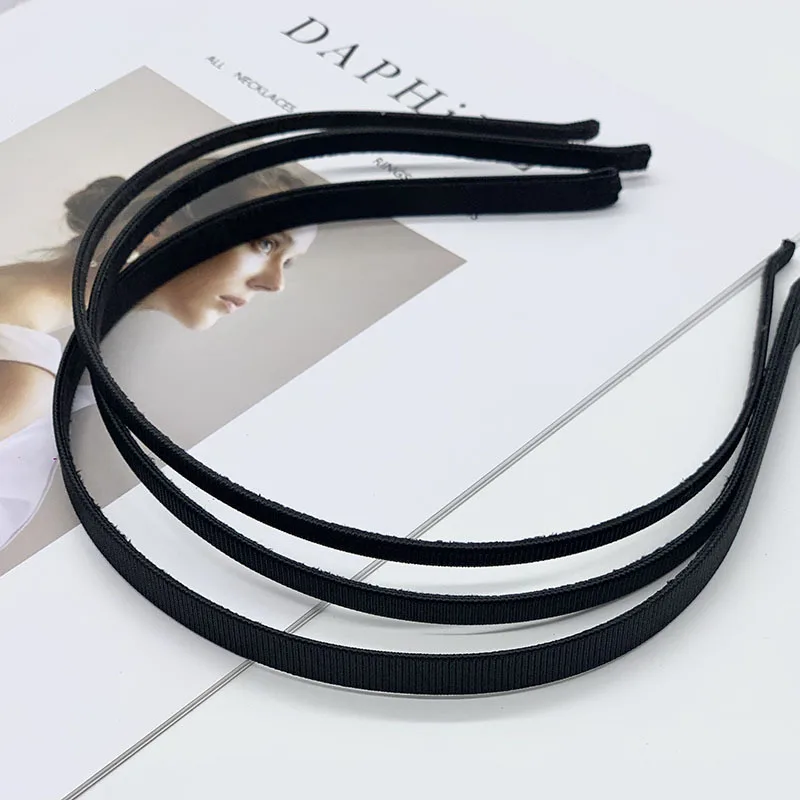 5/7/10 мм с резьбой ткань покрыта Головные уборы пустой Обруч Ручной работы