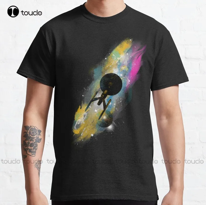 

the boldy sci fi science fiction leonard nimoy spock Classic T-Shirt men shirts Custom aldult Teen unisex digital printing