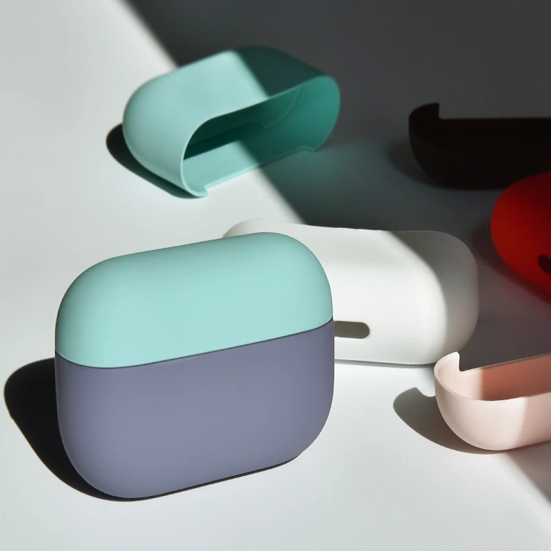 Защитный чехол для Airpods Pro 2019 Apple новый силиконовый наушников Airpod 3 защитный