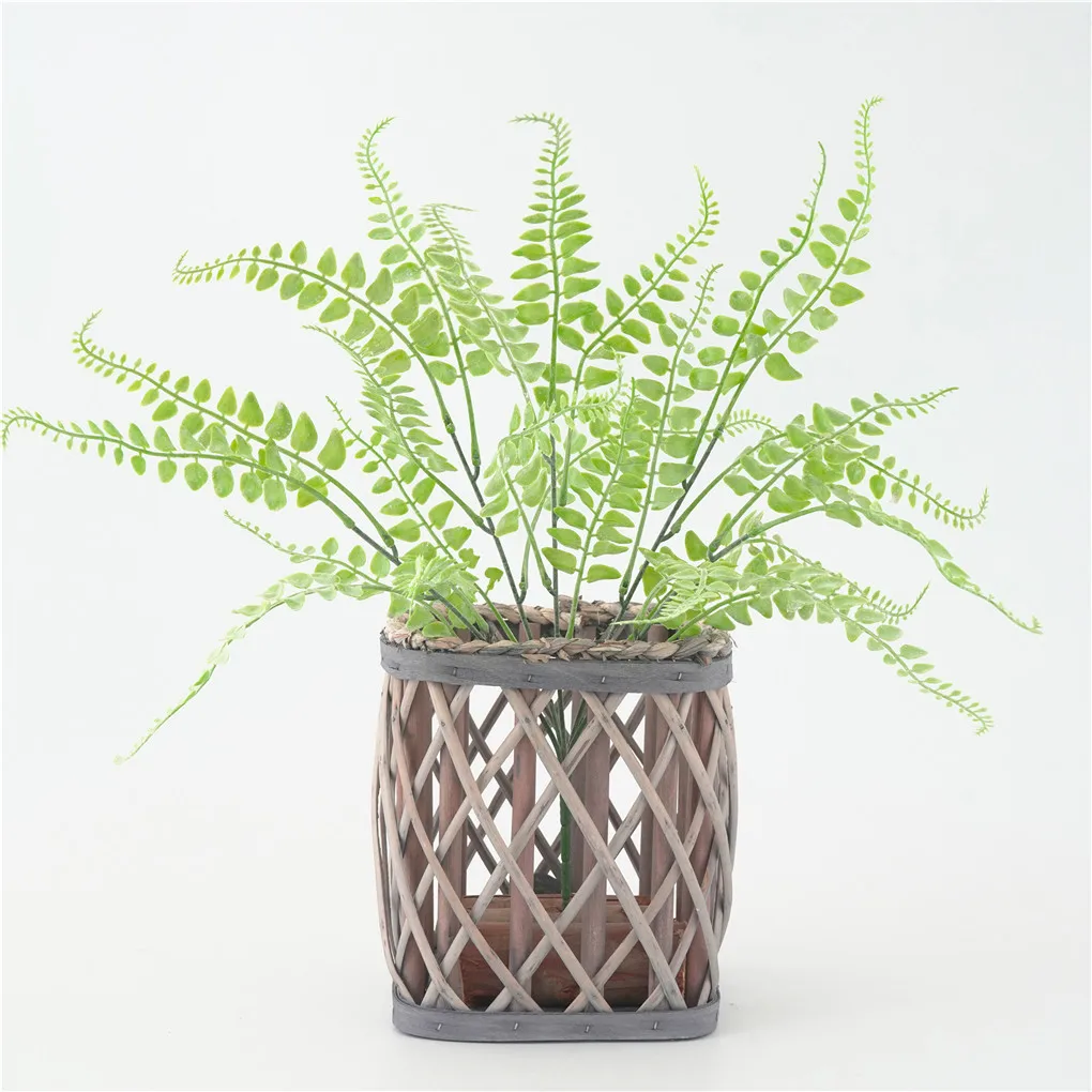 

Искусственное растение, лист травы, Декор, имитация, ветка, для домашнего офиса, пластиковое растительное украшение