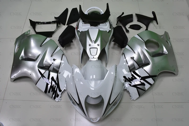 Пластиковые обтекатели для GSXR 1300 2005 HAYABUSA Для Suzuki GSXR1300 Обтекатели 1997 2007 серебристо