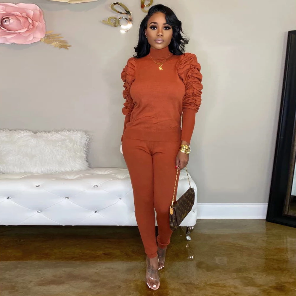 Комплект из двух предметов элегантный спортивный костюм с длинным рукавом