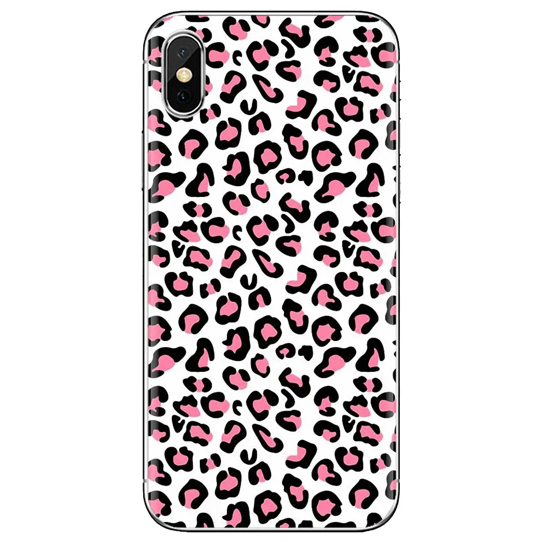 Мягкий чехол для LG G2 G3 G4 Mini G5 G6 G7 Q6 Q7 Q8 Q9 V10 V20 V30 X Power 2 3 Spirit черный и розовый с