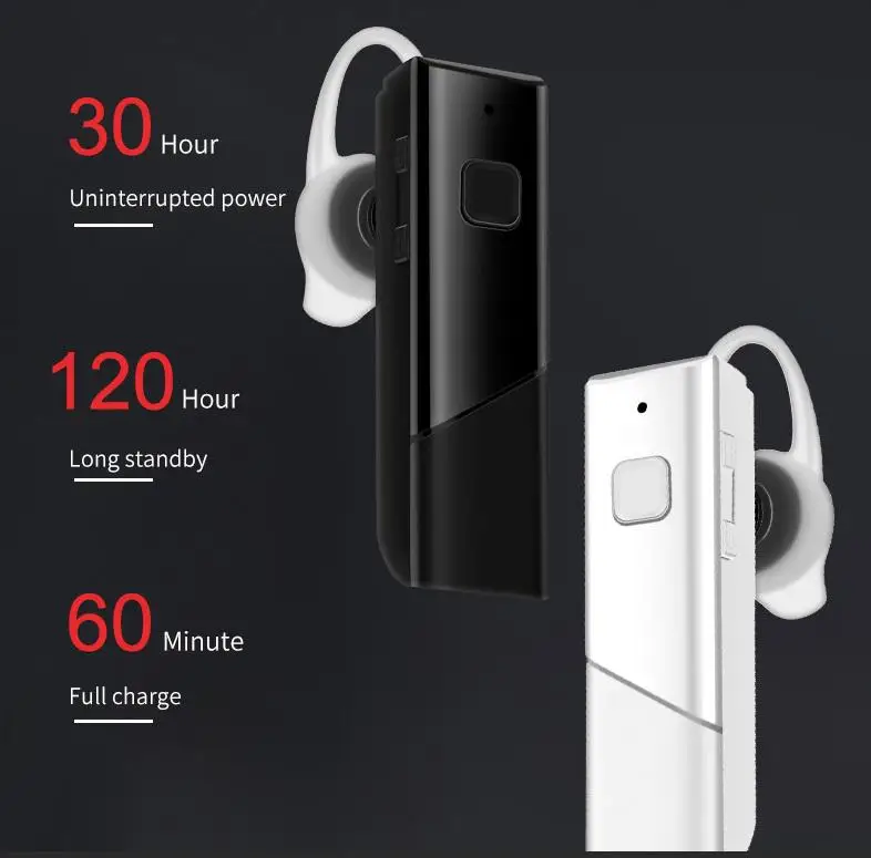 Умный голосовой переводчик беспроводная гарнитура Bluetooth5.0 наушники Мульти Языки