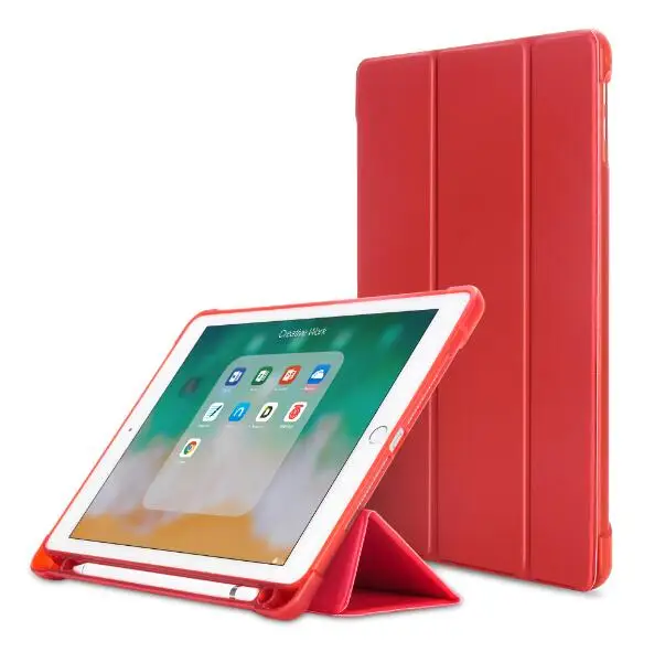Мягкий силиконовый смарт-чехол с держателем для карандашей Ipad Pro 9 7 Air 2 / Tablet Cover IPad