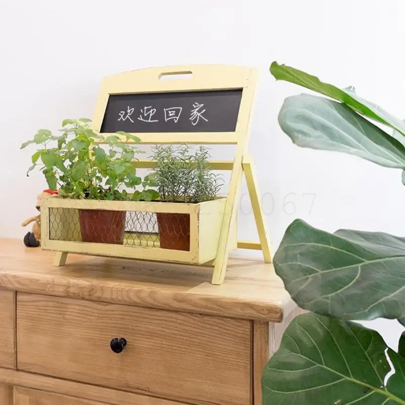 Монета растение сад кованое железо балкон больше мяса доска цветок украшение