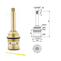 82mm 34 brass quick opening ceramic valve core 43ksw1082 plumbing hardware accessories