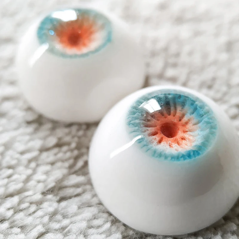 

Blue Bjd Doll Eye/Safety Eyes/Resin Eyes/Craft Eyes,1/3 1/4 1/6 BJD Eyes for Dolls Accessories,Toy Eyes 12mm 14mm 16mm 18mm Eyes