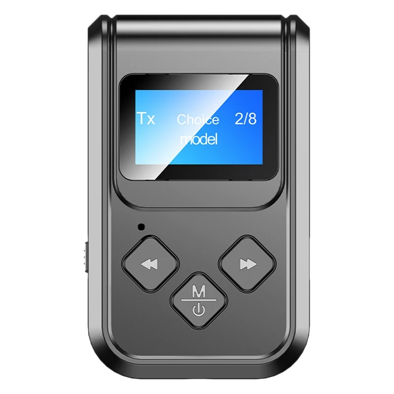 Bluetooth 5 0 приемник передатчик ЖК-дисплей Наушники Стерео ТВ ПК автомобиля o