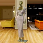 Вечернее платье с длинным рукавом, элегантное женское вечернее платье, индивидуальные официальные платья для ужина, Подиумные наряды знаменитостей