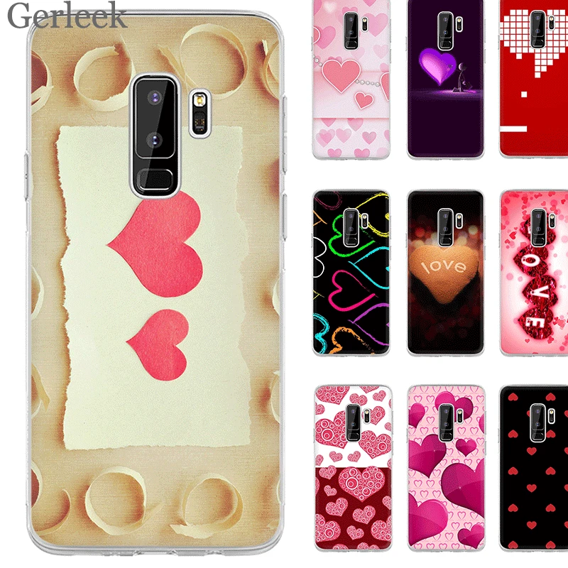 Чехол для мобильного телефона Desxz Love Heart обои Samsung Galaxy J1 J2 J3 J5 J6 J7 Prime EU US Твердый |