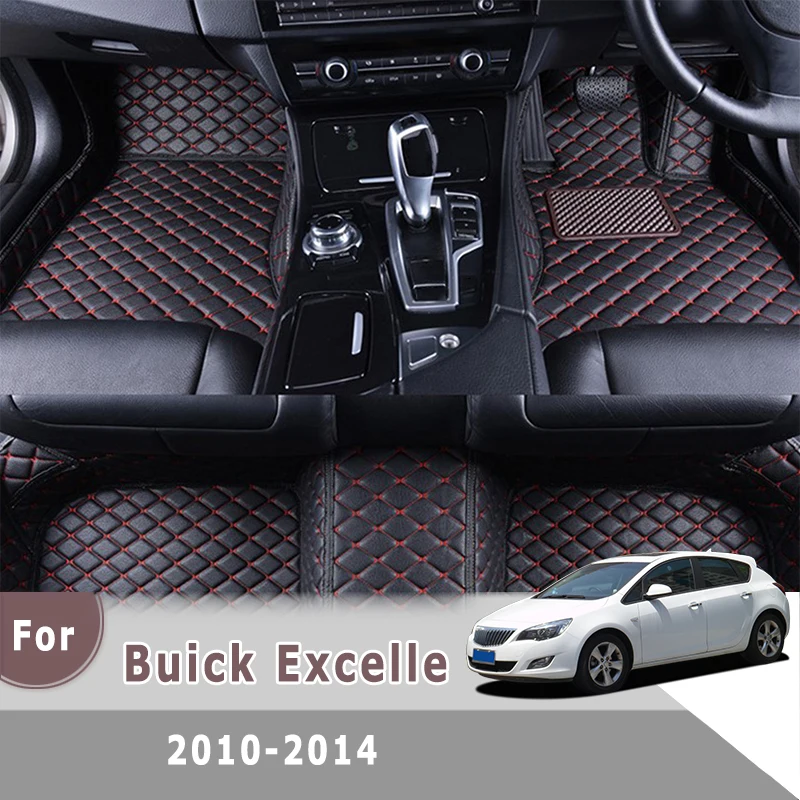 

RHD Carpets For Buick Excelle 2014 2013 2012 2011 2010 Car Floor Mats Auto Interiors Covers Custom Dash Foot Pads Mat Decor