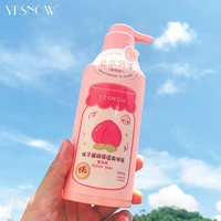 peach body lotion cream for women strawberry milk extract nourishing moisturizing whitening brightening hand foot dry skin care