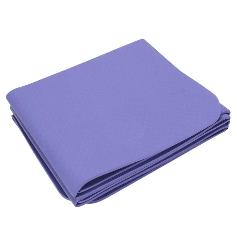 

Коврик для йоги, складной, не скользящий, сверхтолстый, для йоги, пилатеса, тренировок на полу