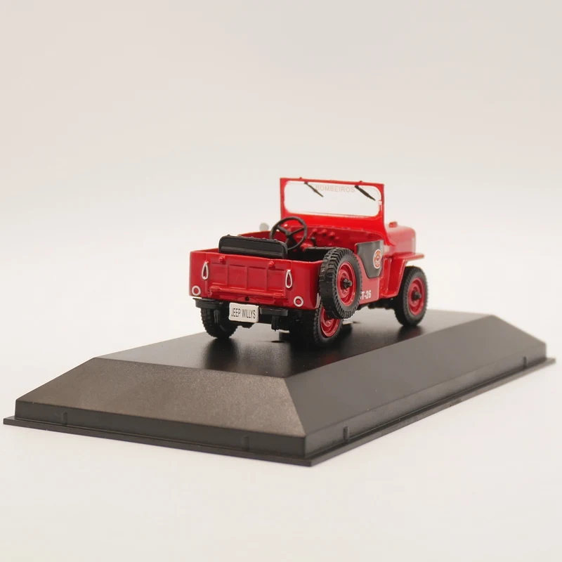 Ixo 1:43 JEEP Willys Body de Bombeiros литая модель автомобиля металлическая Игрушечная машина |