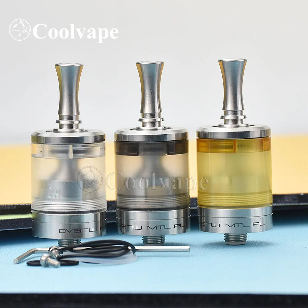 

Dvarw MTL FL 22mm rta TopFill SteamTuners Nano Kit taifun gs drip tip 22mm RTA Rebuildable Tank Vape Atomizer