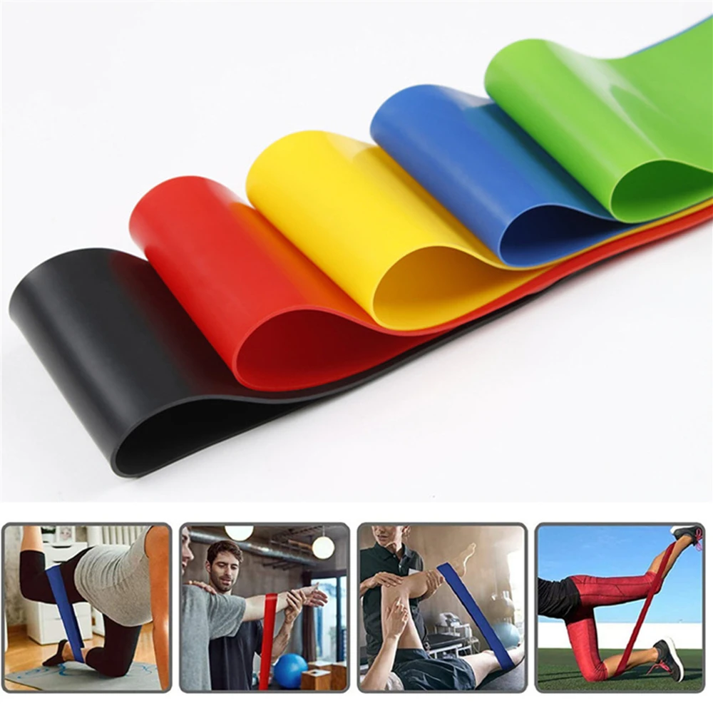 5 шт./компл. портативные эспандеры для фитнеса эластичная резинка йоги растяжки