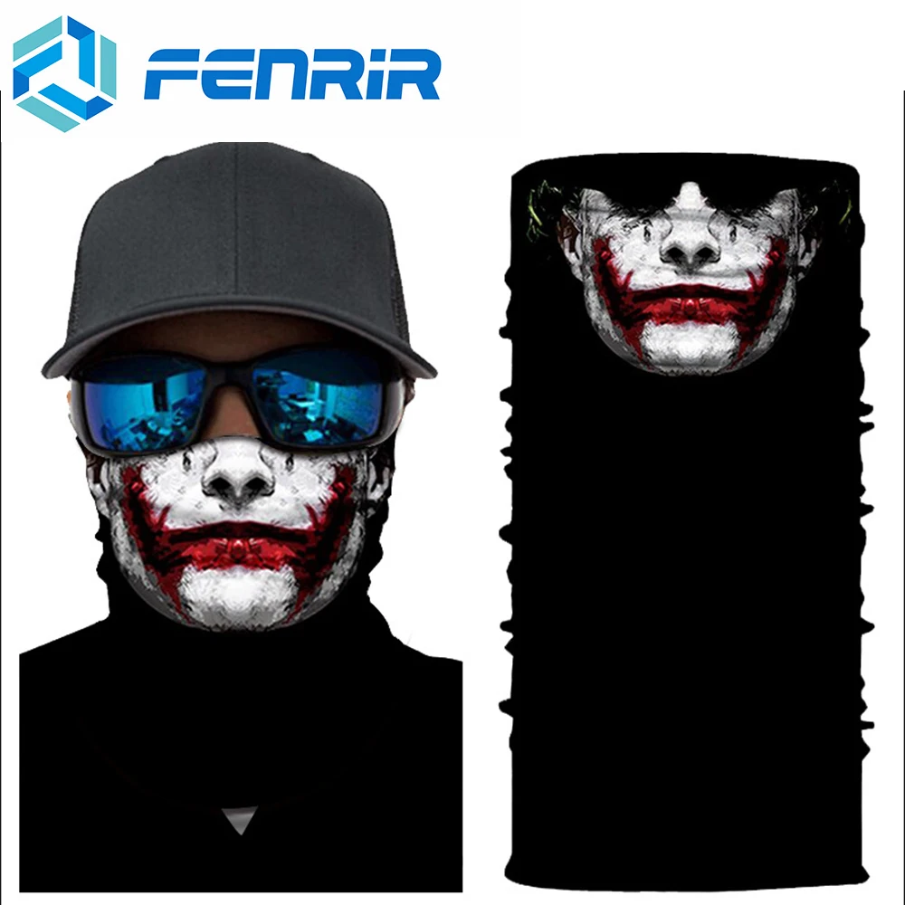 Велосипедная мотоциклетный головной платок FENRIR теплая маска для лица с черепом