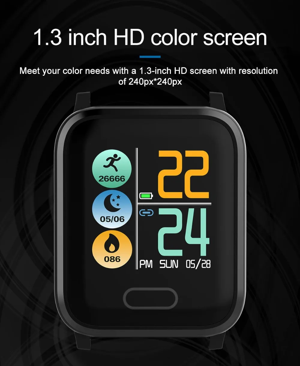 Смарт браслет HI16 с тонометром пульсометром и фитнес трекером|Смарт-часы| |