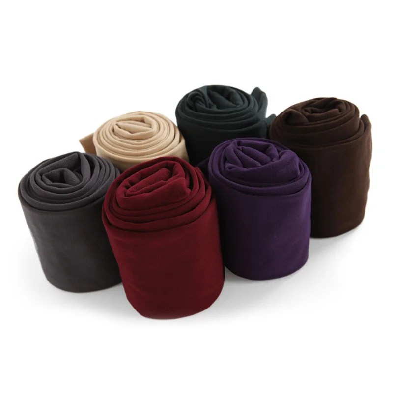 Женские леггинсы осень зима эластичные плотные теплые обтягивающие штаны