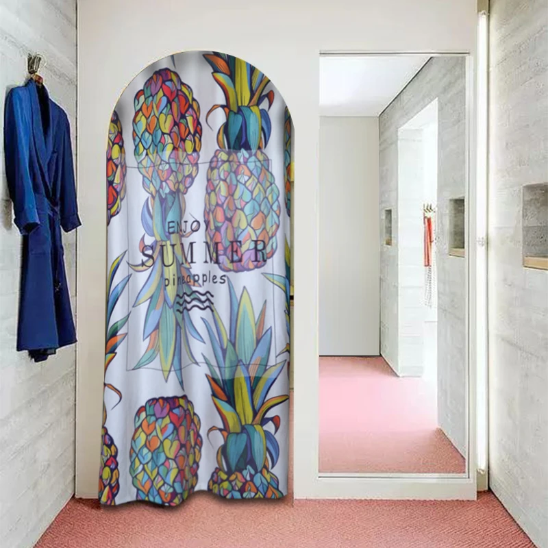 Сделанный на заказ занавес двери шкаф вина Экранирование занавеска с