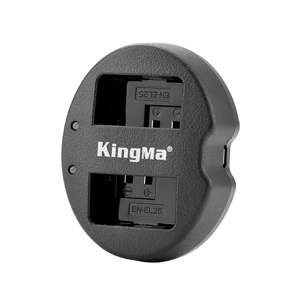 

KingMa EN-EL25 зарядное устройство с двумя USB-портами для Nikon Z50 ZFC Z-50 Z-FC Camera EN EL25 зарядное устройство
