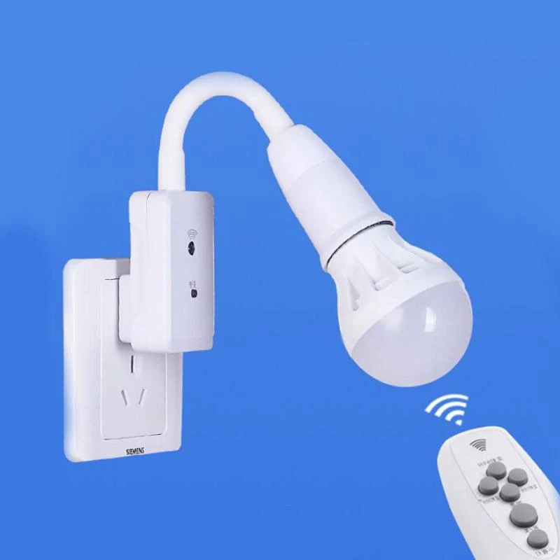 Светодиодный держатель лампы с дистанционным управлением беспроводной умный