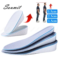 memory foam height increase insoles for womens shoes men sneakers heel insert comfort deodorant shoe sole lifting template