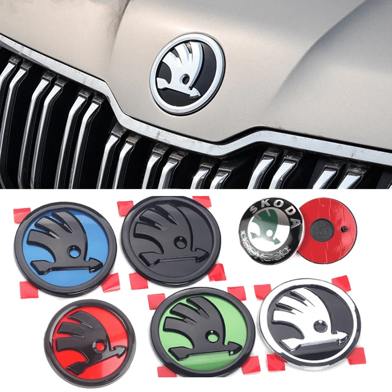 Значок для передней капота автомобиля 80/90 мм из АБС пластика наклейка заднего