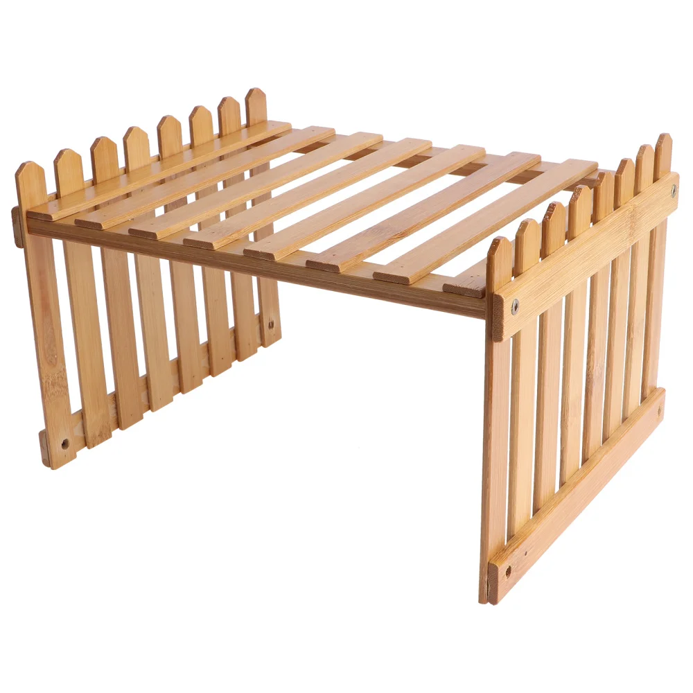 1 шт. бытовой горшечные растения стеллаж для выставки товаров бамбуковые изделия