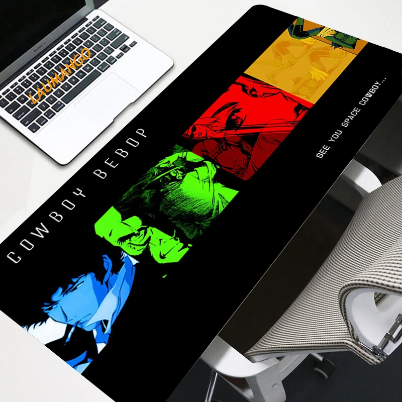 

Cowboy bebop DIY Prevent slippery and wear-resisting LargeExtendedMousepad gamingMousePad New Arrive