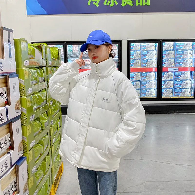 Clothing for Winter Jacket Coat Women Short Female Student Cotton 2021 The New Little Guy