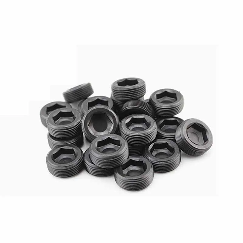 

M10-M33PG1.5 Grade 12.9 Black Plug Throat Screw Carbon Steel Hollow-Lock Screw/Jam Set Screws/Oil Plug Screw