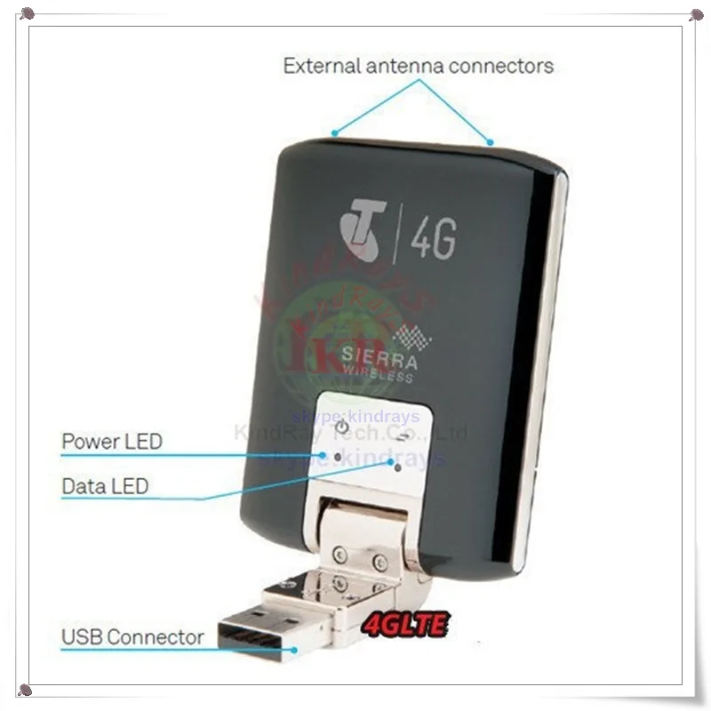 Бывший в употреблении разблокированный 4g usb модем Aircard Sierra 320U 4G со склада 100 Мбит/с