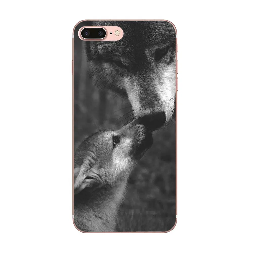 Мягкий чехол Coque Cover Little Wolf для Huawei Honor Nova Note 5 5I 8A 8X10 Pro 9X Moto G G2 G3 G4 G5 G6 G7 Plus | Мобильные