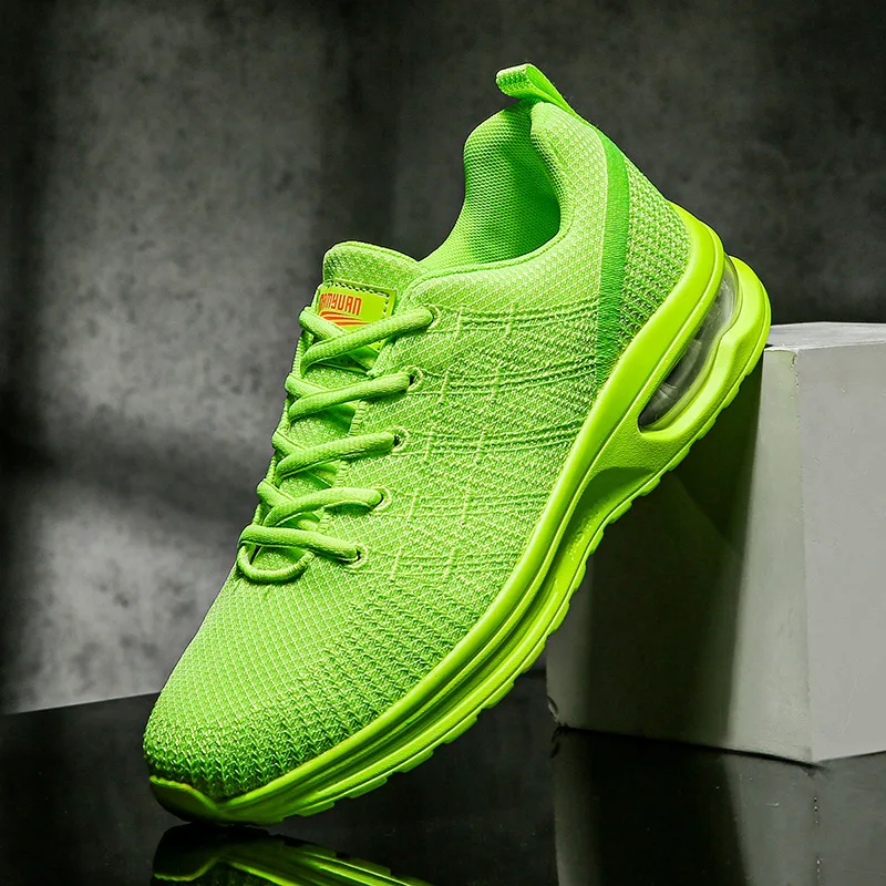 

New 2021 Men Running Shoes Breathable Outdoor Sports Shoes Lightweight Sneakers for Women Comfortable Athletic Training Footwear