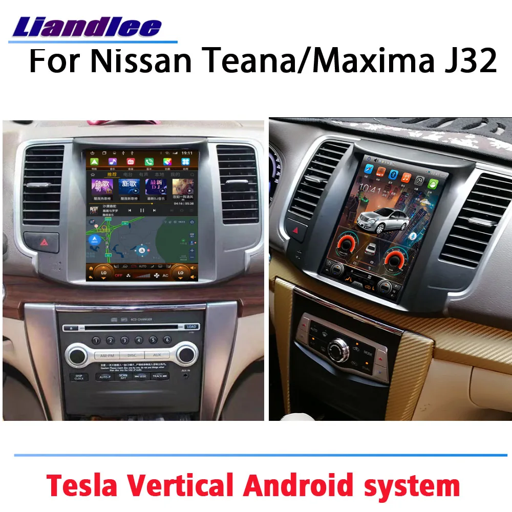 

Car Multimedia Player For Nissan Teana/Maxima J32 2008-2019 Android Radio Video Screen Stereo GPS Navigation System Tesla Style