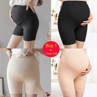 woman maternity leggings short length soft adjustable waist pregnant pregnancy clothes pants ropa enceinte mujer embarazada