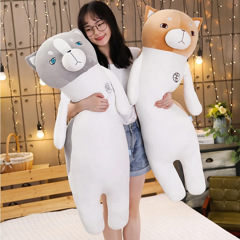 85/105 см мягкие плюшевые игрушки Аниме одной собаки мягкий Kawaii толстый Косплей Shiba «Лисья Секретная служба»(Inu собака стильная футболка с изображением персонажей видеоигр Подушка для детей Girlfreind подарок на день рождения
