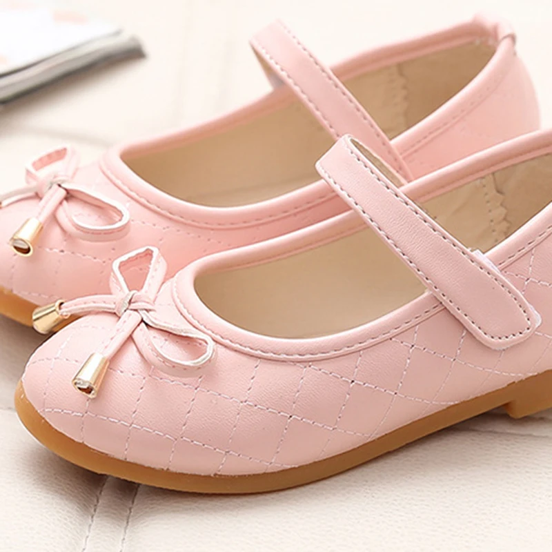 Kids Shoes New Spring 2020 Autunm Summer Baby Princess Girls Flats Children Black white red Students | Детская одежда и обувь