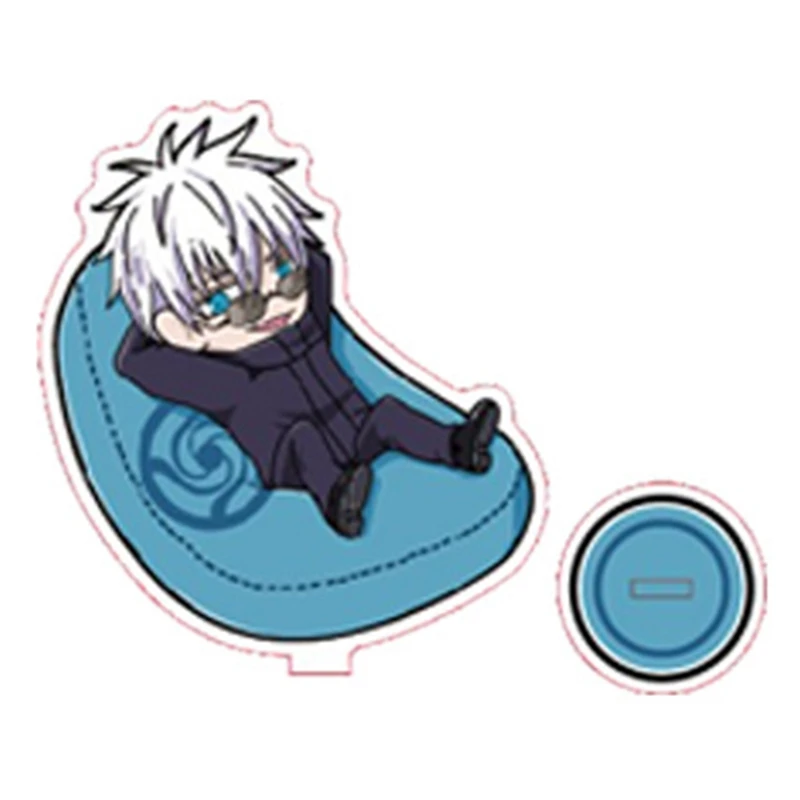 

Anime Jujutsu Kaisen Cute Style Acrylic Figures Models Comic Figures Gojou Satoru Desk Decoration Ornament Fans Collection Gifts