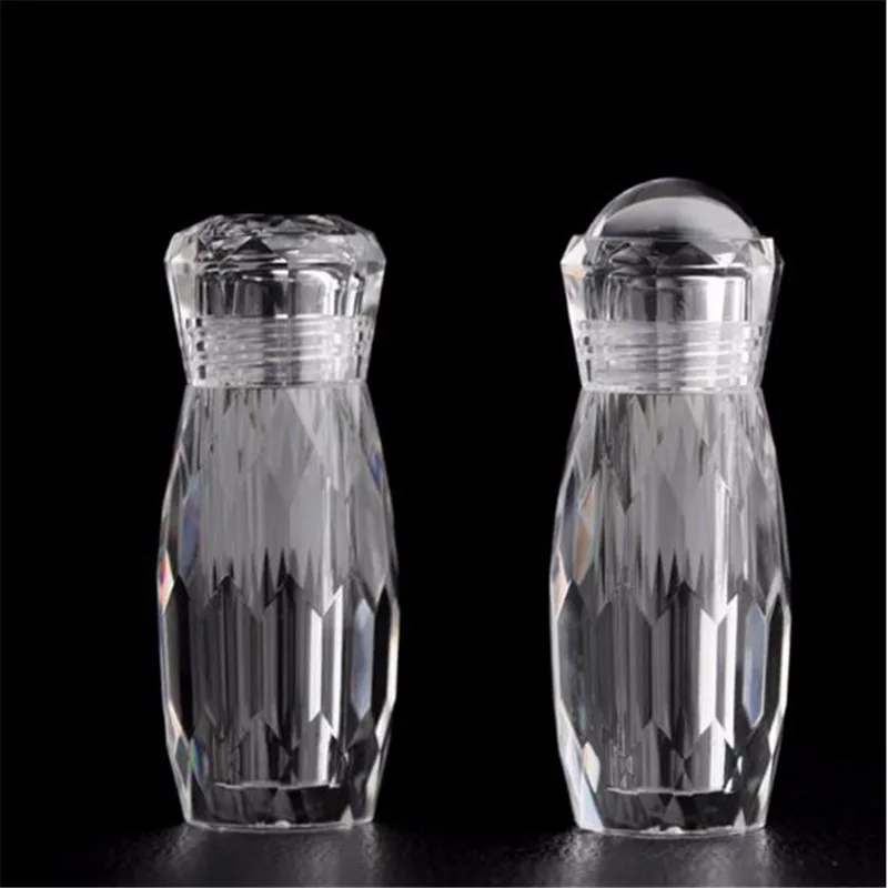 5 мл акриловые стеклянные банки коробка для дозирования с блестками пустая